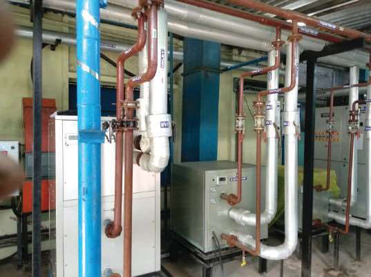 heat pump installation pictures